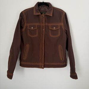 STS Ranchwear The Brumby Brown Softshell Western Jacket XL